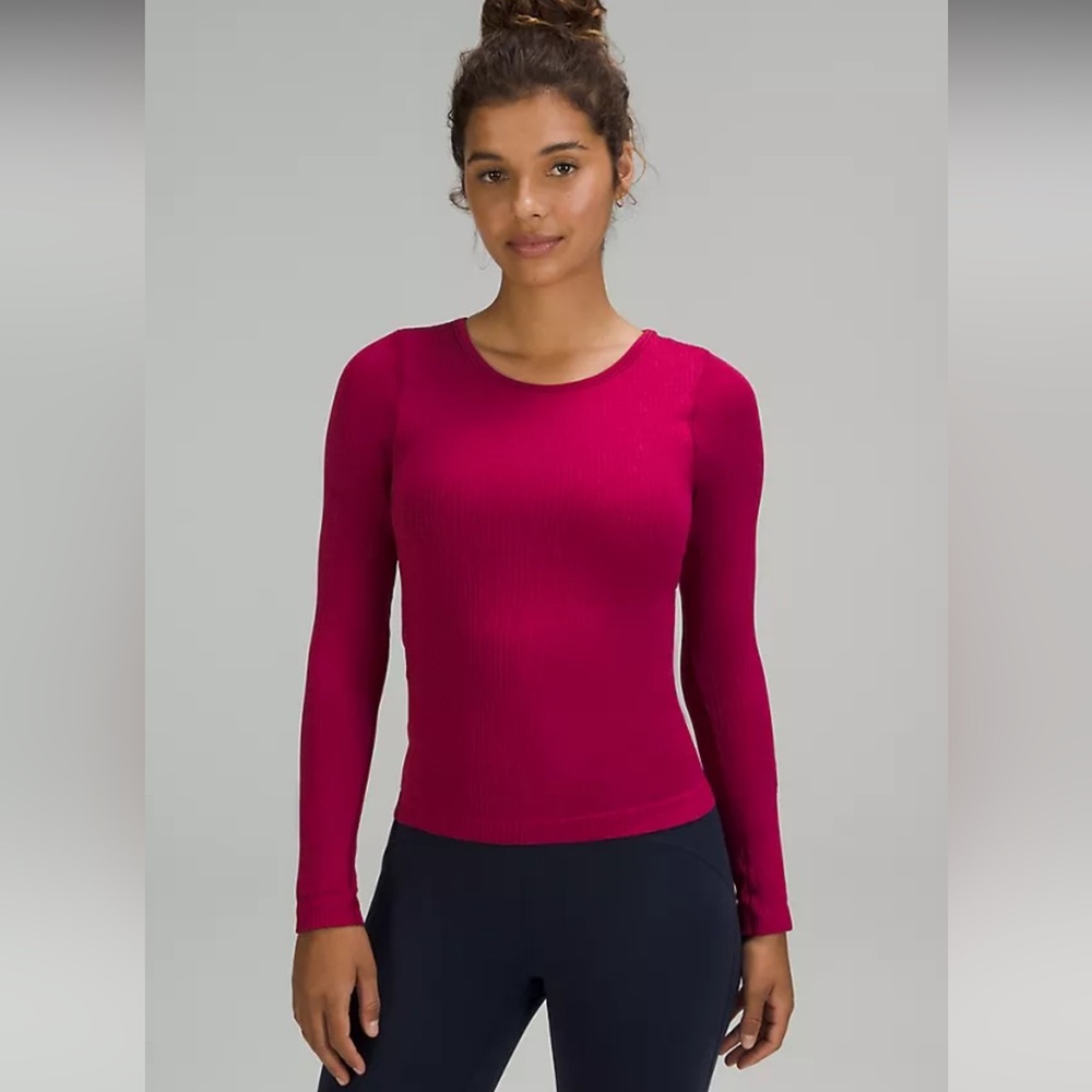 Lululemon Ebb to Street Waist-Length Long Sleeve